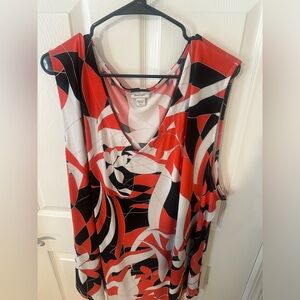 Avenue fleece tank top